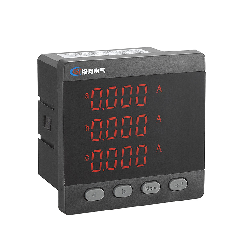 GY1941-S 시리즈 LED LCD AC DC RS485 단일 위상 다기능 미터