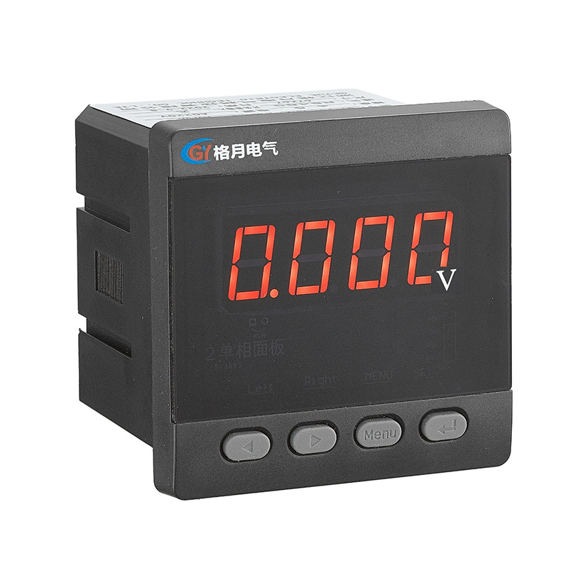 GY194U-K1 시리즈 LED LCD AC DC RS485 단일 위상 전압계