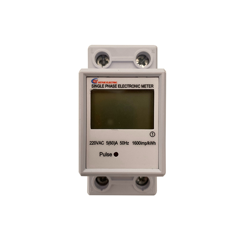 GY2PLCD 단일 상 2p LCD 전자 에너지 미터